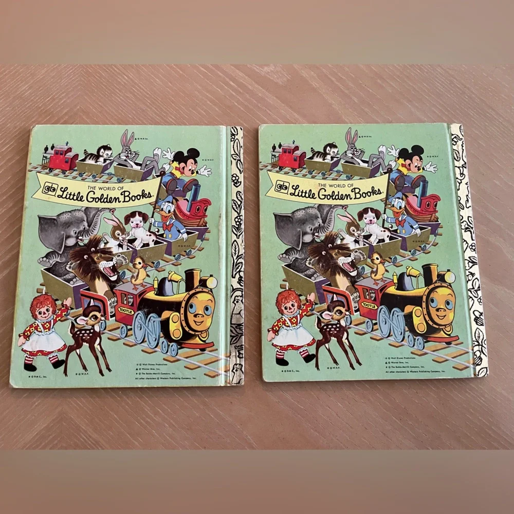 Set of 2 vintage Little Golden Books. - Picture 3 of 8